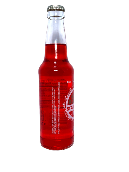 MILLION DOLLAR STRAWBERRY SODA FROM THE MIDWEST 24x12oz WITH CANE SUGAR