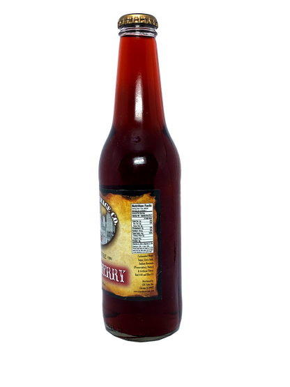 CICERO SOUR CHERRY SODA FROM ILLINOIS 24x12oz "How Sour It Is"