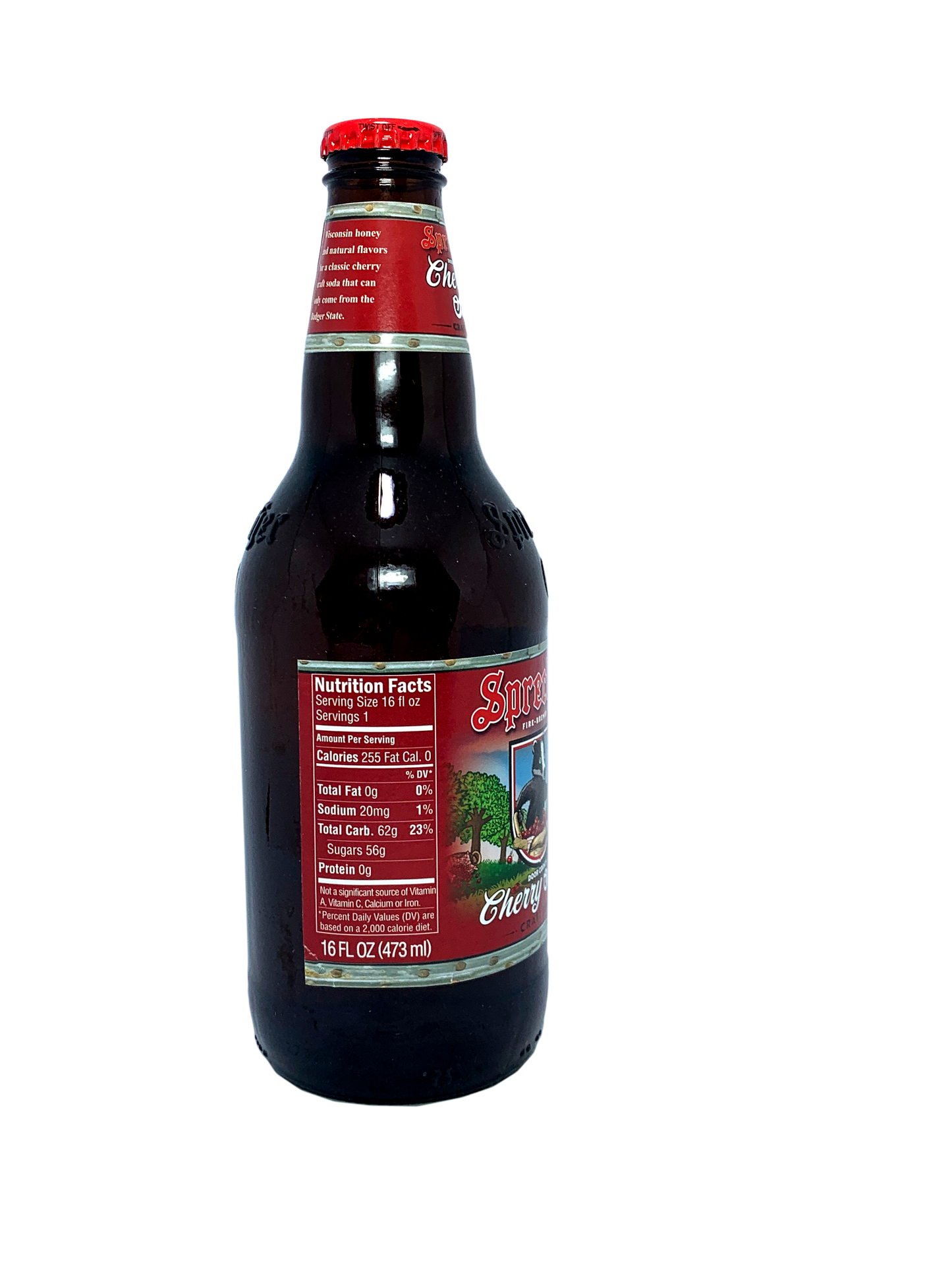 SPRECHER CHERRY SODA 6/4/16oz "You'll want to open the Door to the Door County Cherries!"