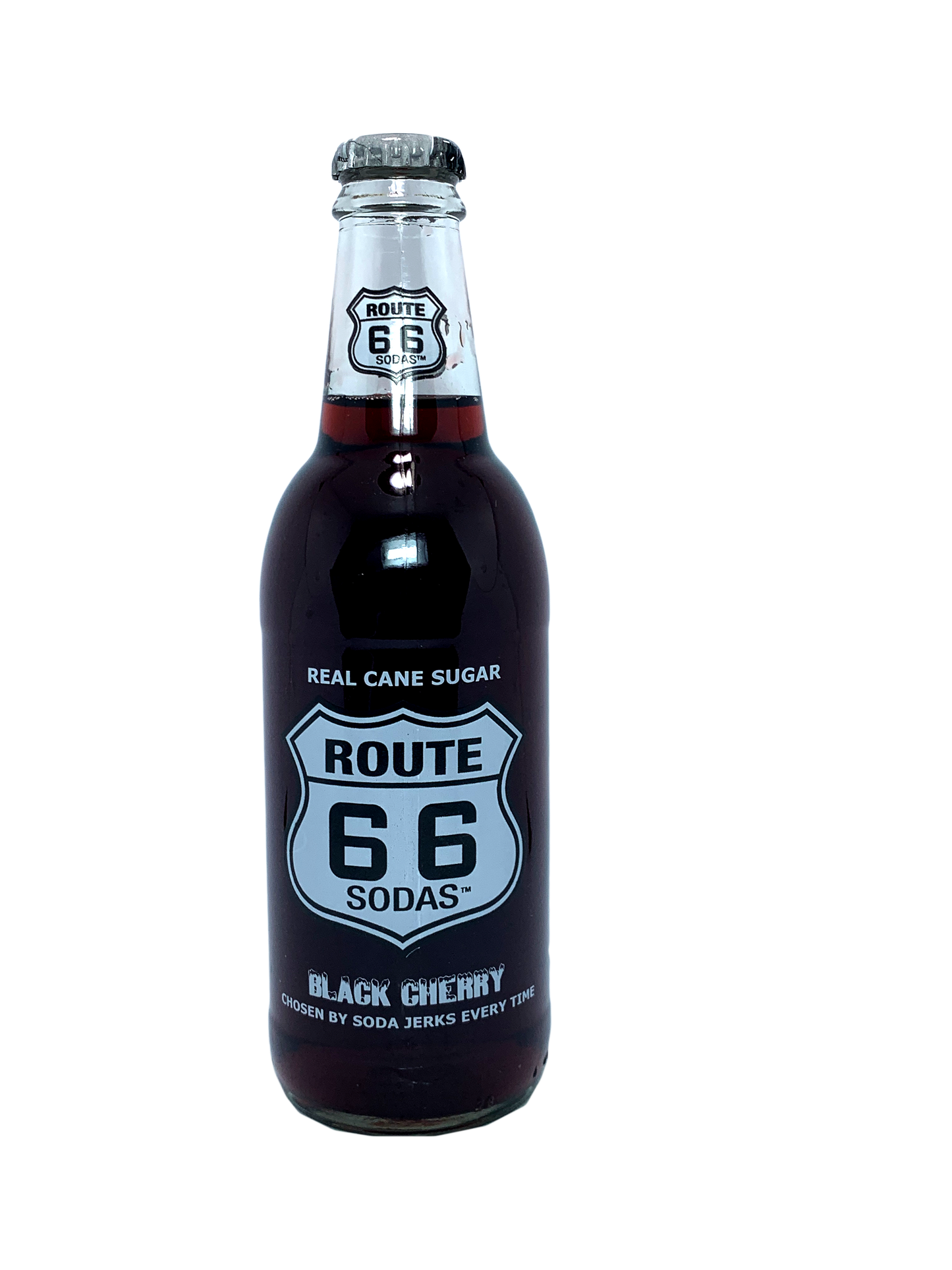 ROUTE 66 BLACK CHERRY SODA 24x12oz "A very cherry drive down the highway"