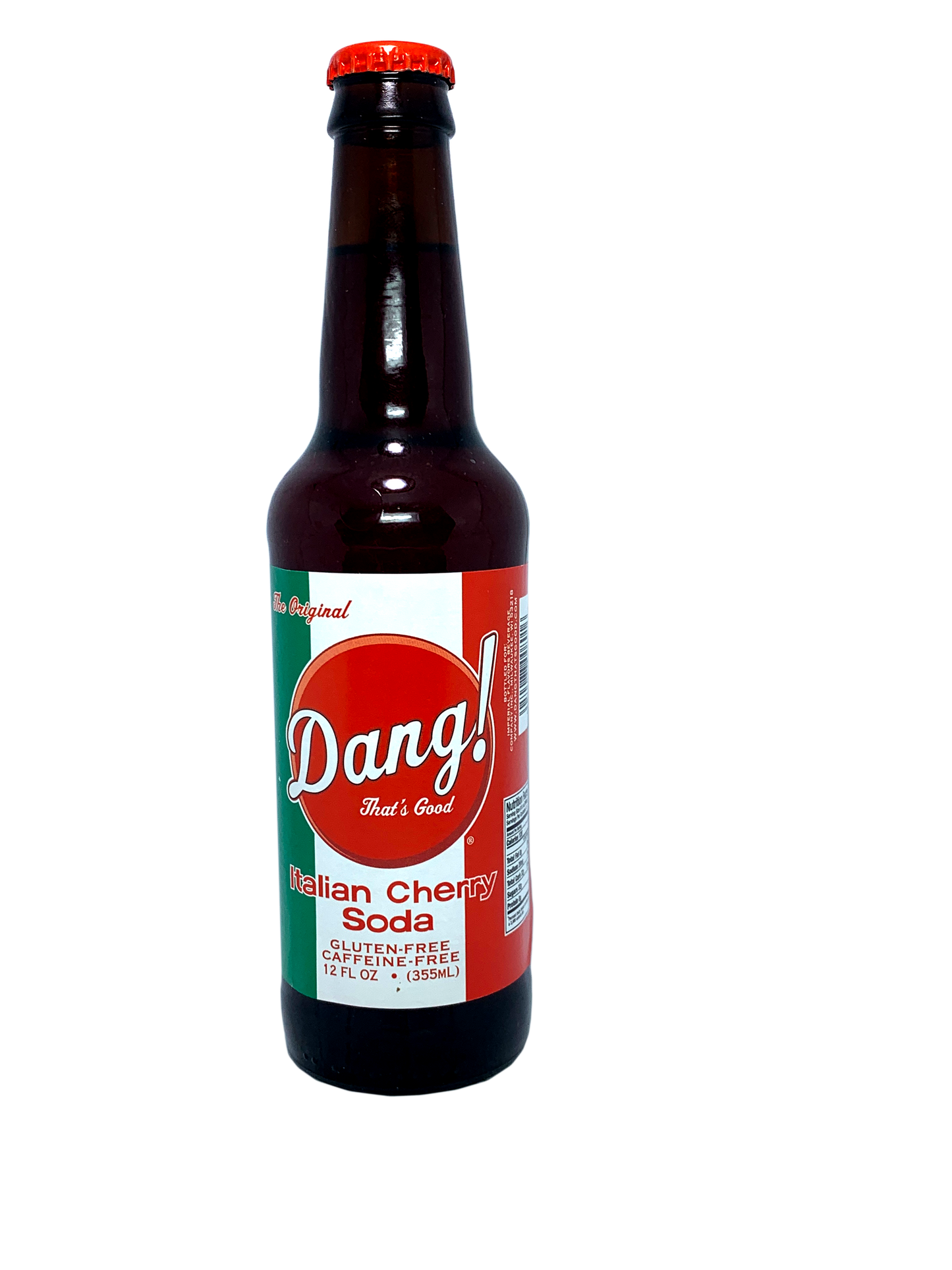 DANG ITALIAN CHERRY SODA 24x12oz "Dang Questo e Buono!" Like a Maraschino without the Stem