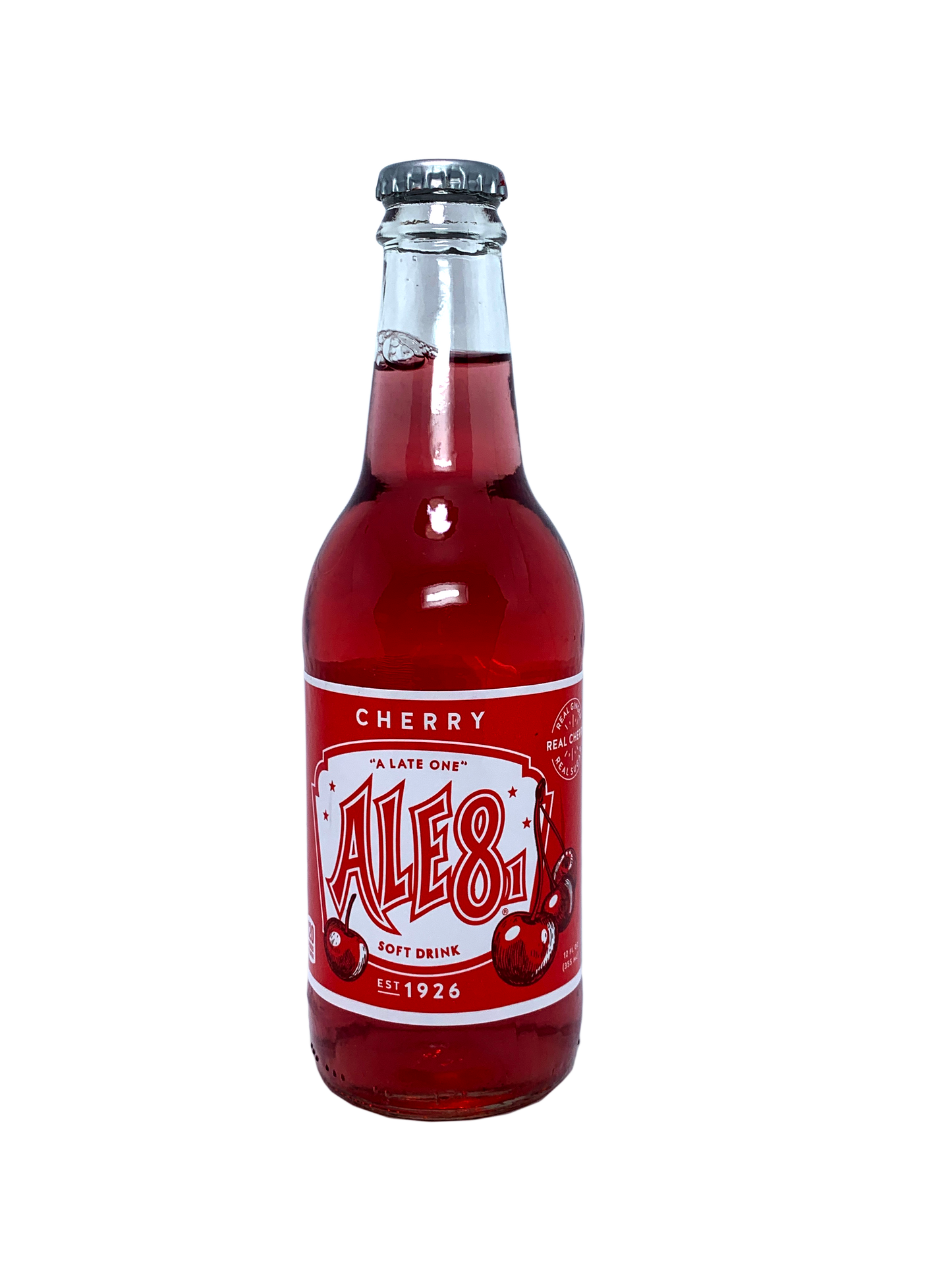 ALE-8-ONE RED CHERRY FROM WINCHESTER KY 4/6/12oz "The Best Kentucky Red With A Bang!"