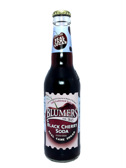 BLUMERS BLACK CHERRY SODA 4x6x330ml "All The Way From Monroe Wisconsin"