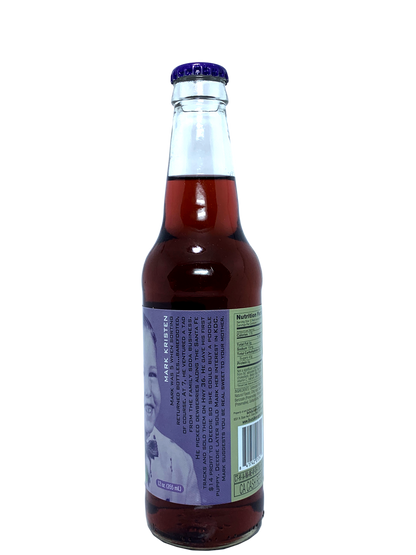 BOOTS DEWBERRY SODA 6x4x12oz "A Unique And Delicious Fruit Flavor from Texas!"