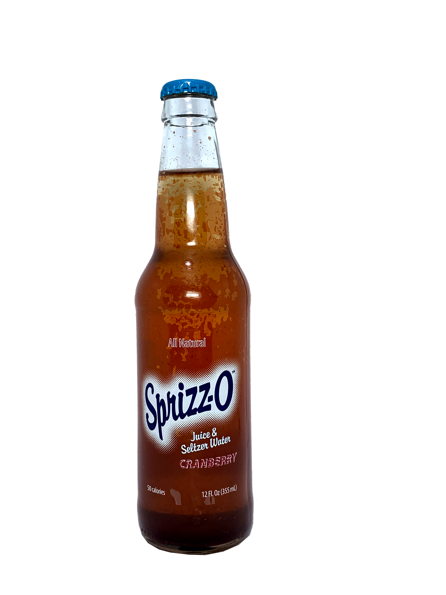 SPRIZZ-O CRANBERRY 24x12oz FRUIT JUICE SELTZER "A Sophisticated Spritzer"