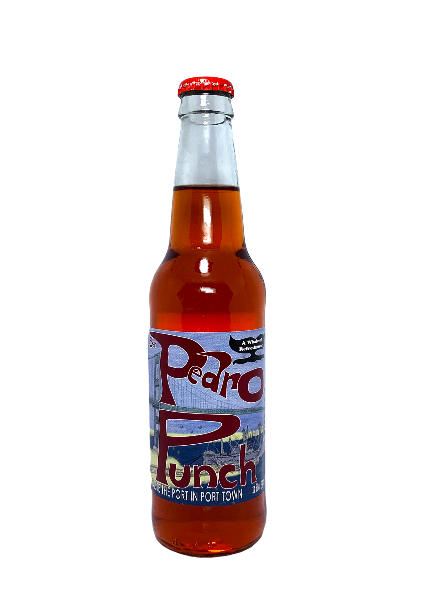 PEDRO PUNCH "A Whale Of Refreshment" 24x12oz "Taste The Port In Port Town" San Pedro Local