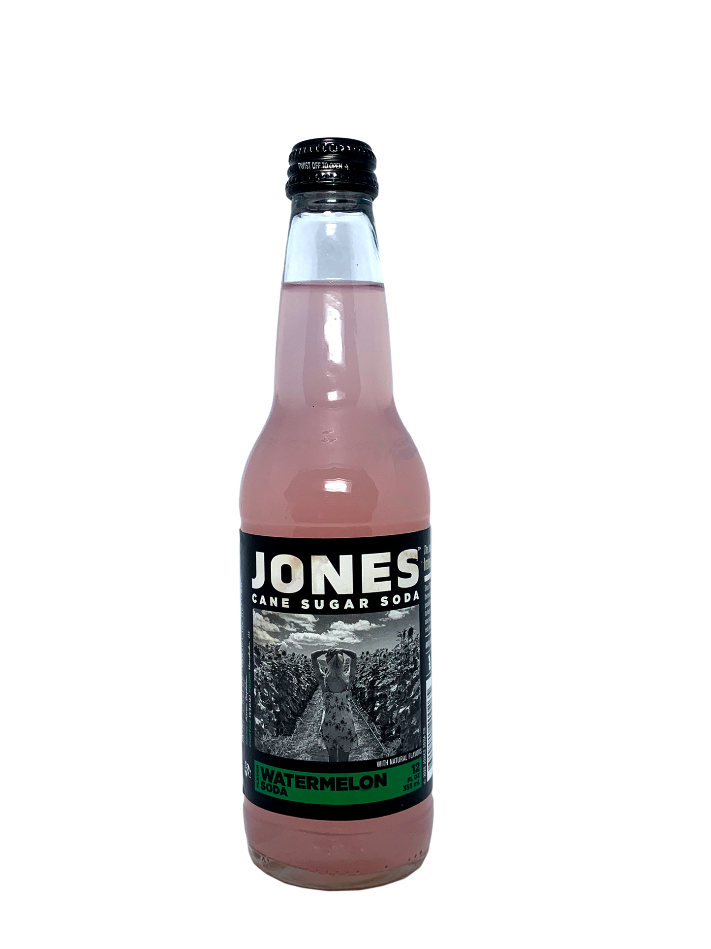 JONES WATERMELON SODA 2x12 = 24x12oz "Quenches Your Thirst Real Good!"