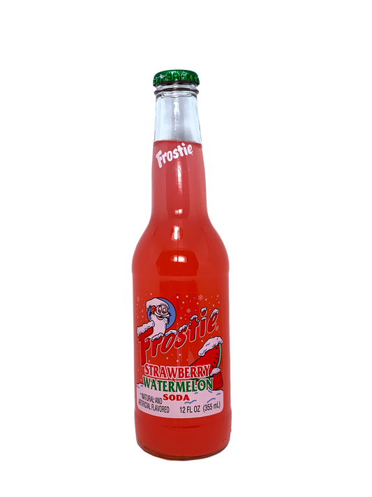 FROSTIE WATERMELON-STRAWBERRY SODA 24x12oz "What A Cold Combination"