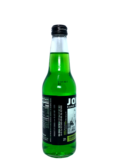 JONES GREEN APPLE SODA 6x4x12oz LONGNECKS "Jonesing While Going Green"