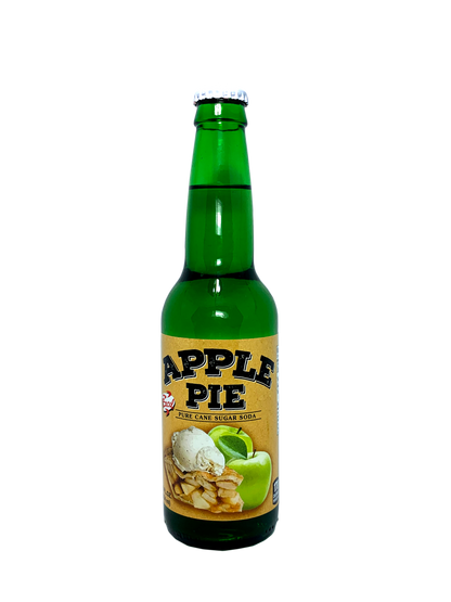 EXCEL APPLE PIE SODA FROM THE MIDWEST 24x12oz WITH CANE SUGAR